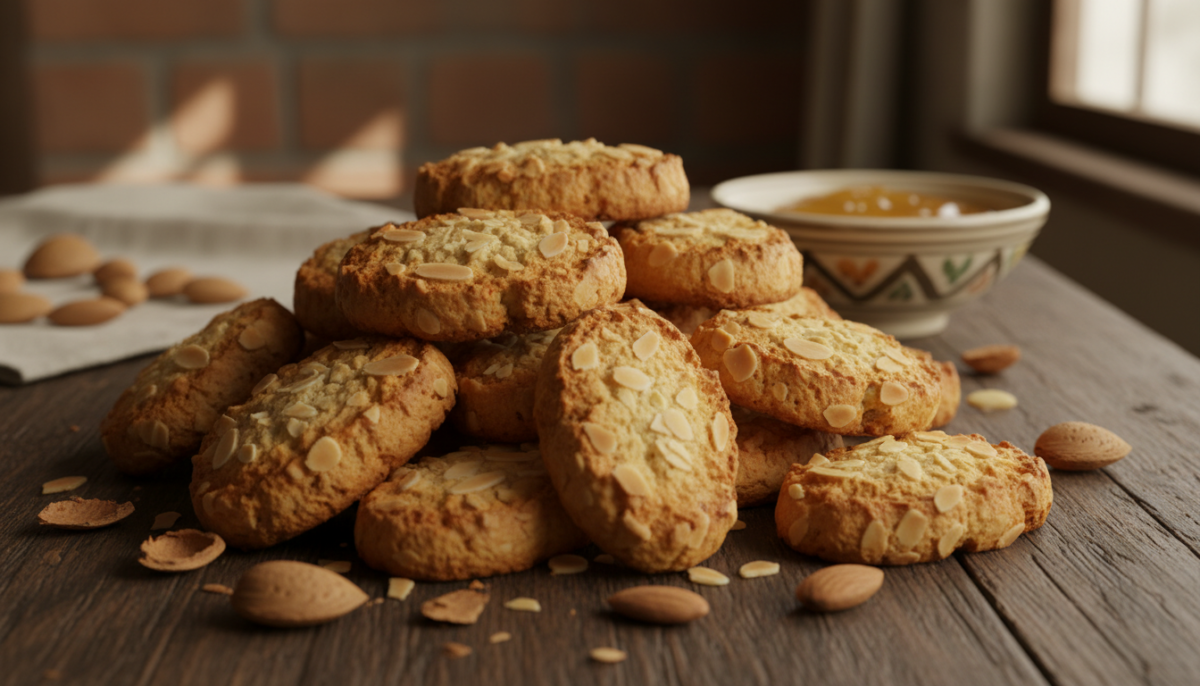 scopri i biscotti alle mandorle siciliani, deliziosi dolcetti croccanti dal cuore morbido, preparati secondo un'antica ricetta tradizionale che preserva il segreto della loro autentica bontà.