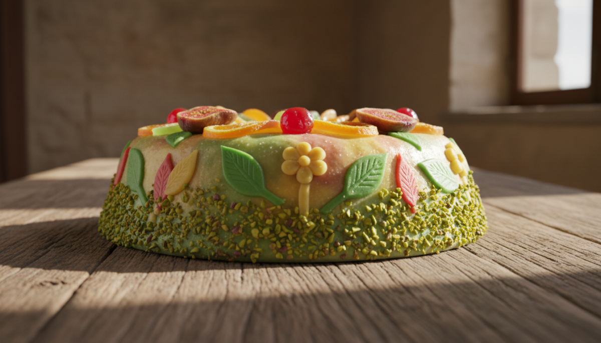 scopri la cassata siciliana con pistacchi, un dolce tradizionale dalla sicilia dal sapore unico e autentico, perfetto per ogni occasione speciale.