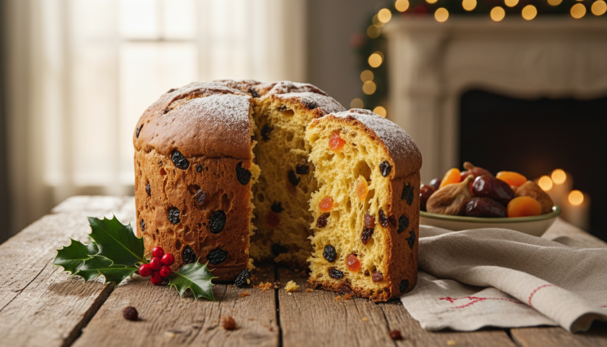 questo panettone con uvetta e canditi offre un perfetto equilibrio tra dolcezza e tradizione, ideale per celebrare le feste con gusto autentico.
