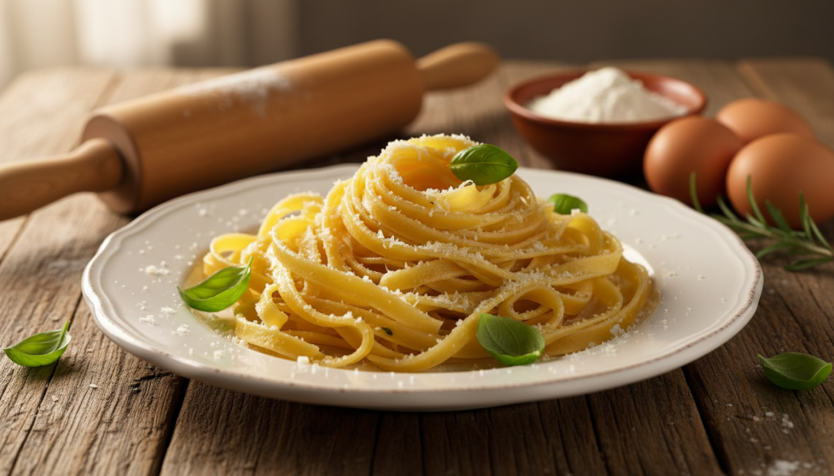 scopri come preparare tagliatelle fresche perfette con la nostra ricetta segreta, semplice e irresistibile. il segreto per una pasta fatta in casa che tutti vogliono provare!