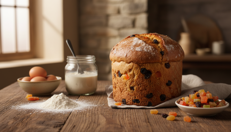 Panettone fatto in casa con lievito madre: guida passo passo per un dolce perfetto