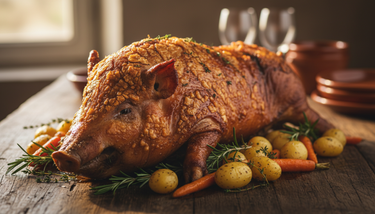 scopri la ricetta segreta del porceddu al forno facile per un arrosto sempre succulento e croccante, perfetto per ogni occasione.