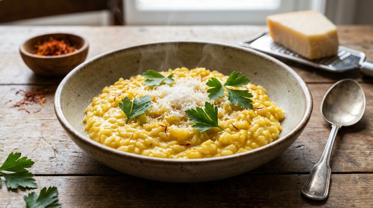 scopri la ricetta segreta del risotto alla milanese economico, perfetto per gustare un piatto da chef senza spendere troppo. semplice, veloce e delizioso!