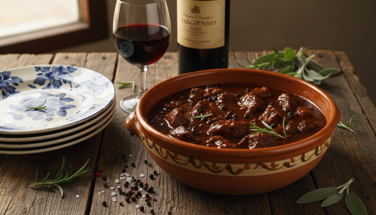 scopri la ricetta autentica del peposo toscano tradizionale, un piatto ricco e profumato che conquista i palati di tutto il mondo con il suo sapore unico e inimitabile.