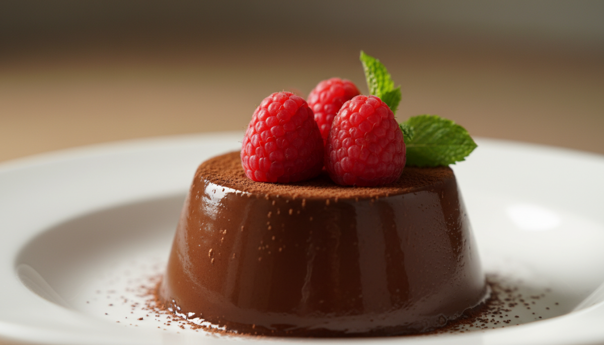 scopri la ricetta segreta della panna cotta al cioccolato fondente che sta spopolando nel 2026. un dessert irresistibile e facile da preparare per deliziare tutti i tuoi ospiti.