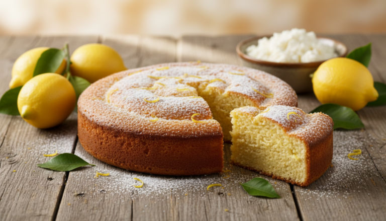 Torta ricotta e limone morbida: ricetta semplice e gustosa per ogni occasione
