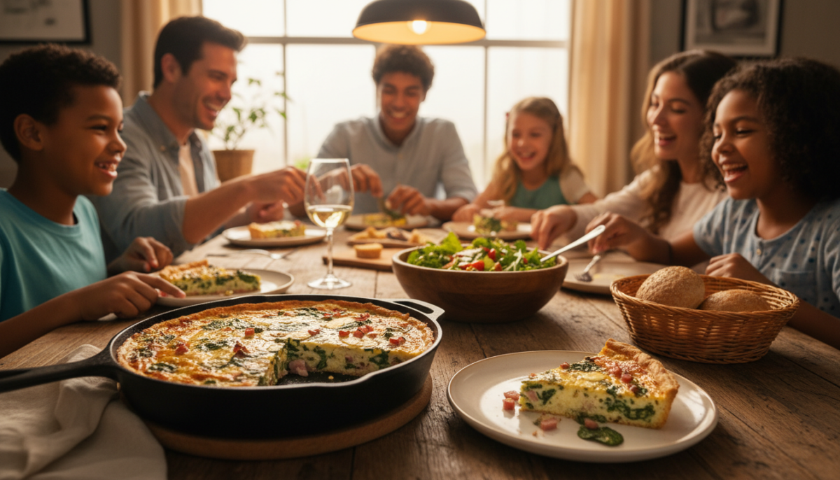 scopri la ricetta della quiche senza pasta che ha rivoluzionato la mia cena: veloce, gustosa e amata da tutta la famiglia.