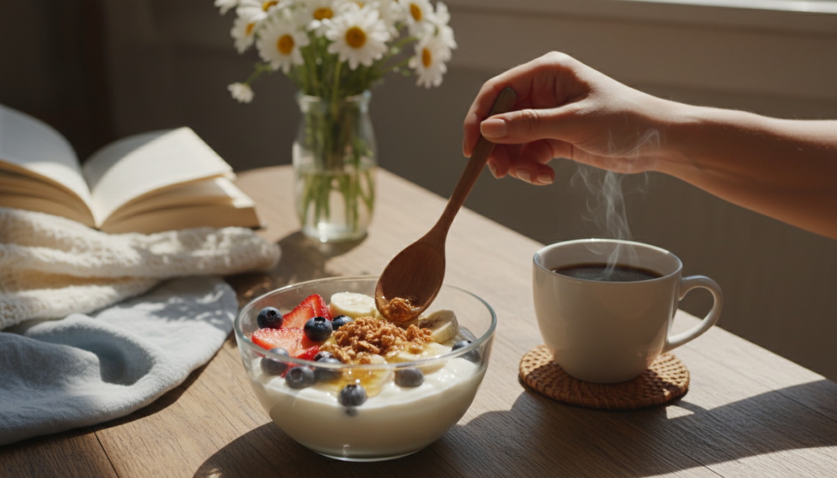 scopri come lo yogurt può arricchire la tua routine mattutina, portando benessere e relax fin dalle prime ore della giornata.