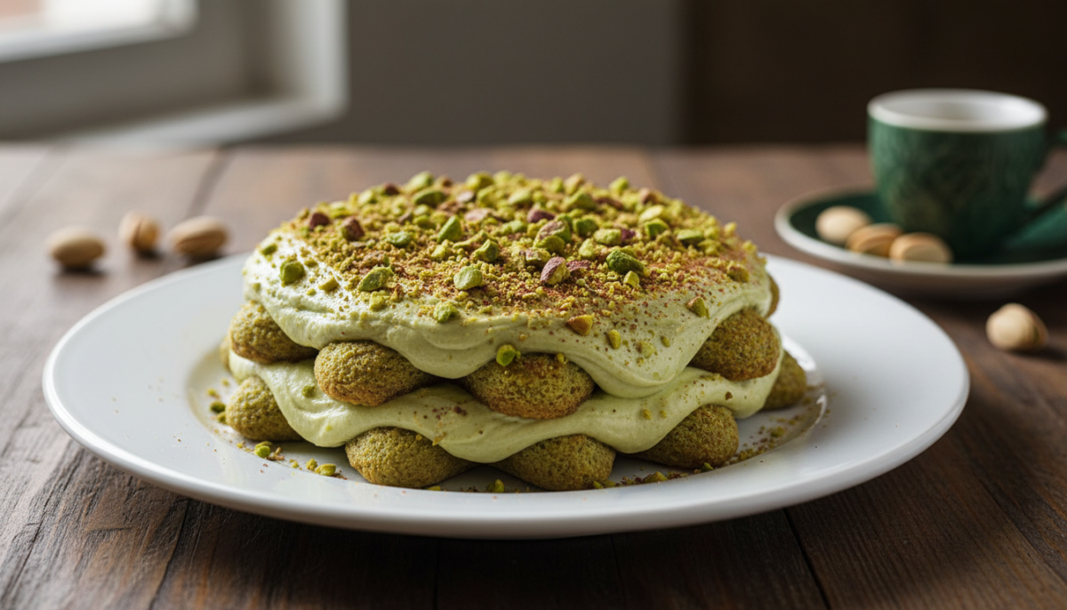 scopri la versione alla pistacchio del tiramisù che sta conquistando tutti a tavola! un'alternativa irresistibile al classico dessert italiano, perfetta per sorprendere i tuoi ospiti.