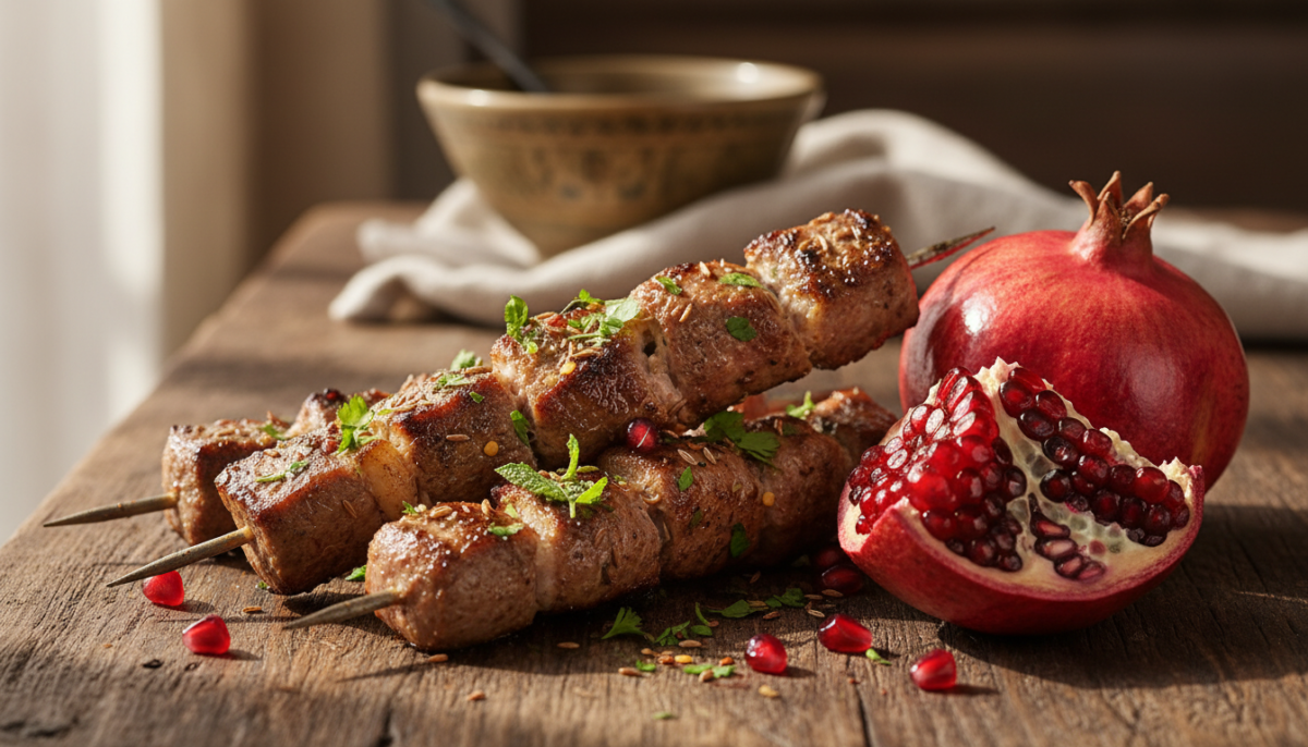 scopri il segreto per spiedini di agnello irresistibili con questo frutto speciale. una combinazione di sapori che trasforma ogni morso in una delizia.