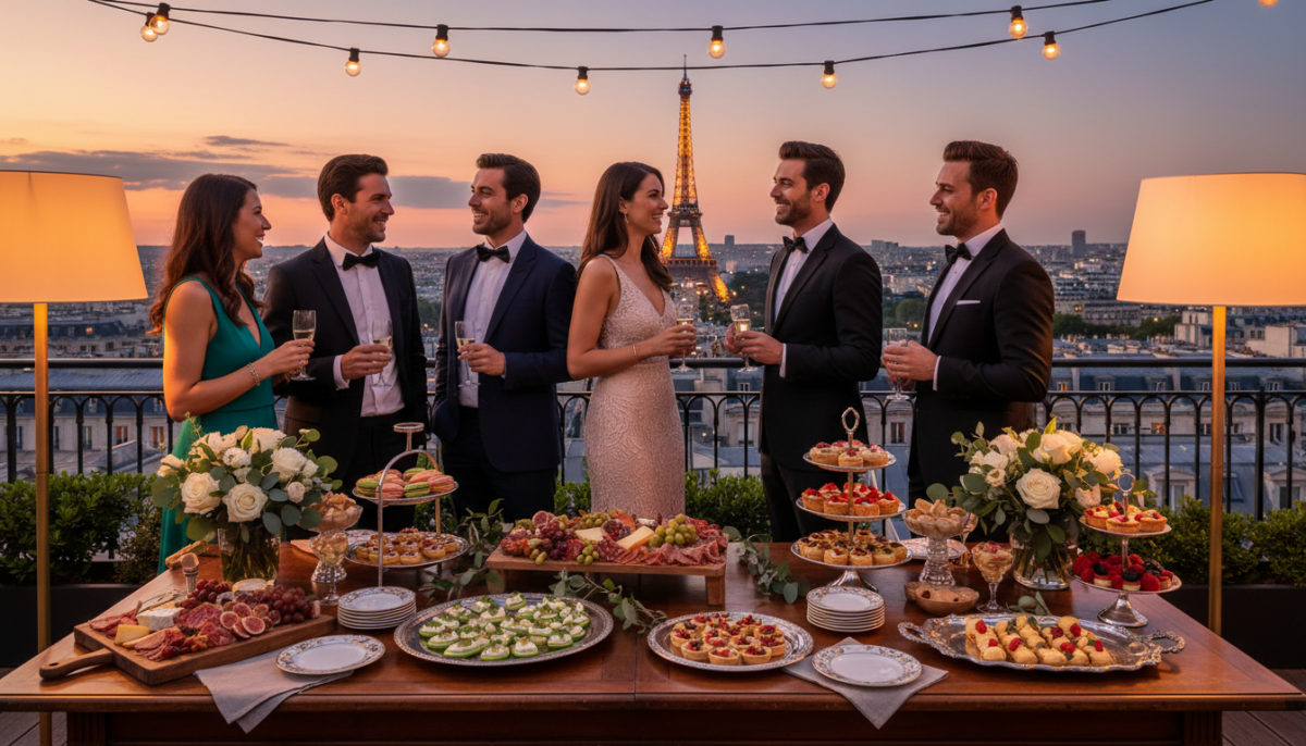 organizza un party indimenticabile a parigi con le migliori soluzioni di catering per soddisfare ogni gusto e deliziare i tuoi ospiti con piatti raffinati e autentici.