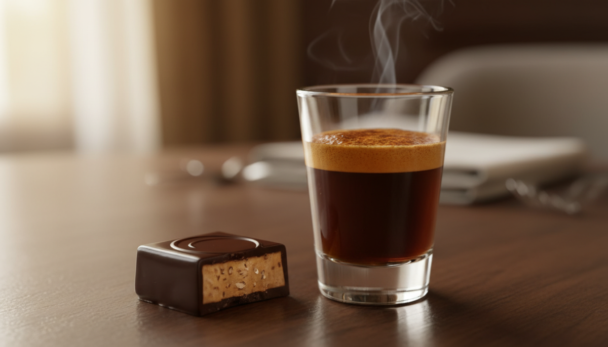 scopri come la combinazione di cioccolato fondente e caffè in una coppia al praliné può trasformare e rivoluzionare il dolce finale del tuo pasto, offrendo un'esperienza di gusto irresistibile e raffinata.