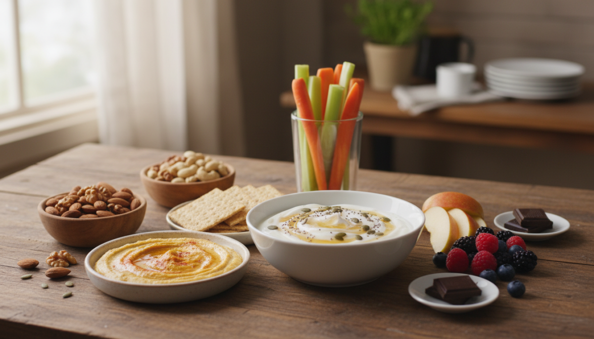 scopri i 7 snack consigliati dai dietisti per dire addio alla fame prima di cena e mantenerti in forma con piccoli spuntini salutari e gustosi.