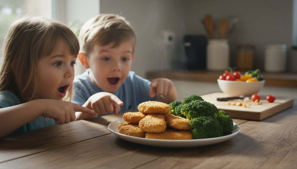 scopri la ricetta dei nuggets di pollo al forno con una verdura sorprendente che i miei figli hanno adorato. un piatto sano e gustoso che conquisterà tutta la famiglia!