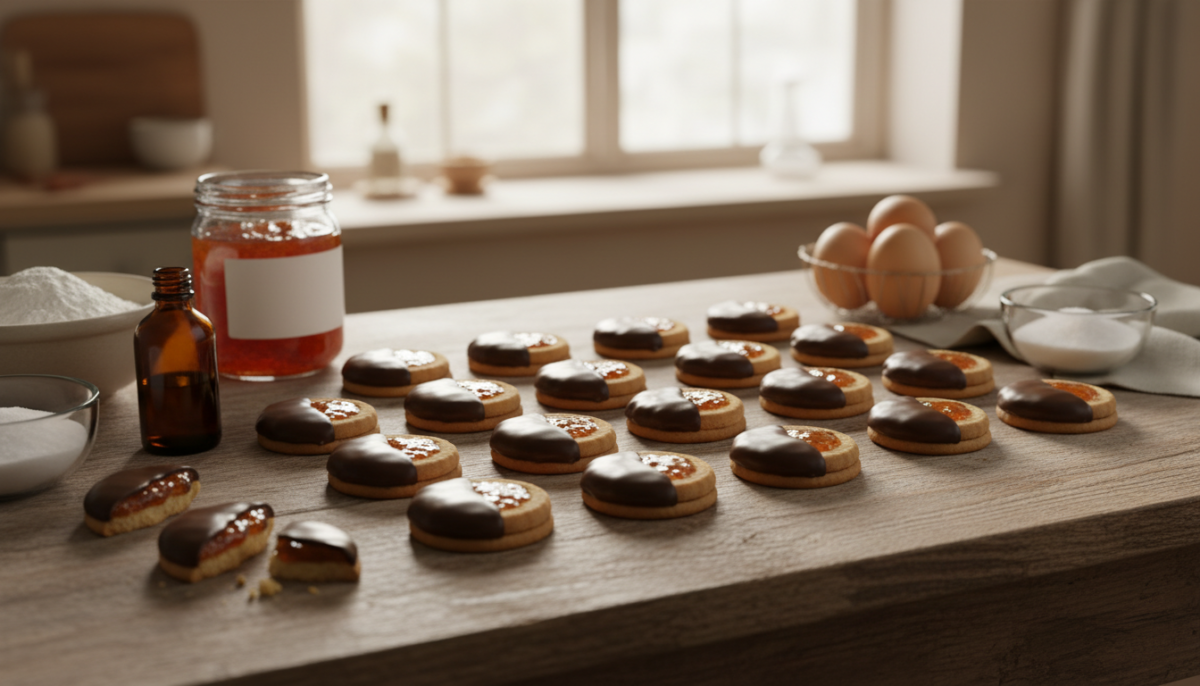 scopri la ricetta facile dei pim’s fatti in casa: biscotti semplici e golosi con ingredienti che hai sempre in dispensa, perfetti per sorprendere tutti, anche i più golosi come mio figlio che credeva fossero comprati!