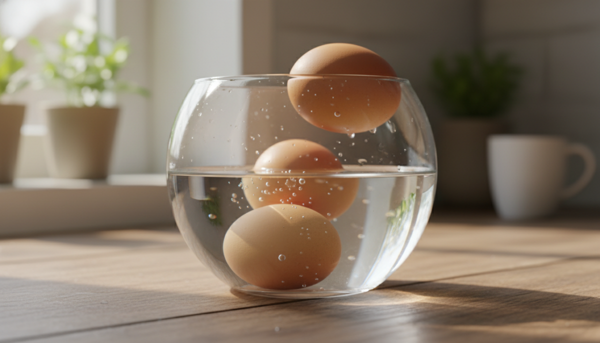 scopri un metodo semplice per capire se le uova sono ancora fresche prima di buttarle. evita sprechi con questo test facile e veloce.