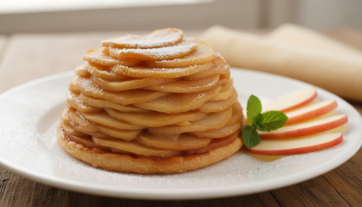 scopri il dessert di mele ultra-morbido "quasi nessuna pasta dentro", una delizia che conquista il palato di chiunque lo assaggi.